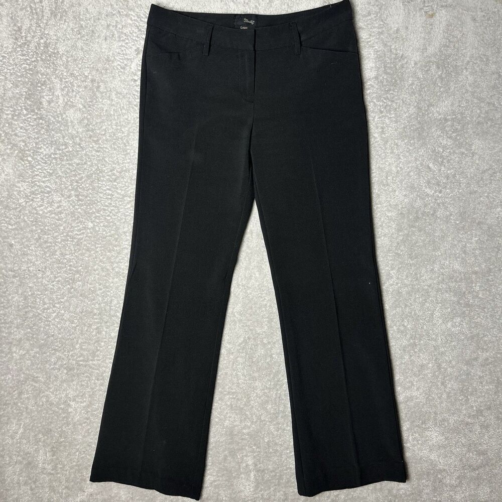 Star City Y2K Black Low Rise Dress Pants Size 5 Straight Leg Logan